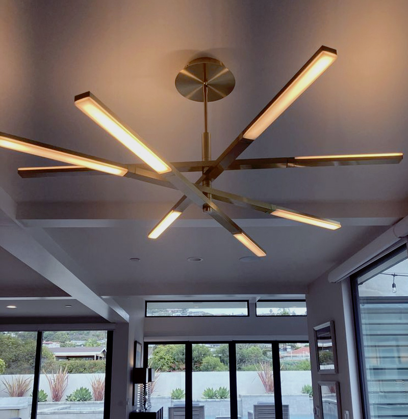 Chandelier Installation